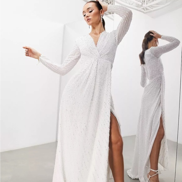 ASOS Alexa Sequin Dress - Picture 6 of 9